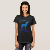 Siberische Husky Hond Howling Wolf T-shirt (Voorkant volledig)