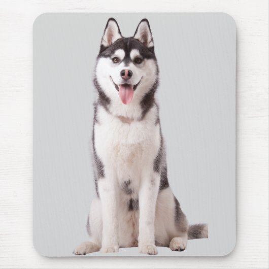 Siberische Husky-hond Muismat (Voorkant)