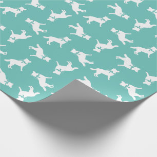 Siberische Husky-hond Puppy Malamut Cadeaupapier
