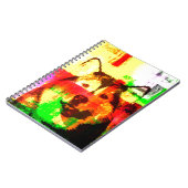 Siberische Husky Hondenkunst Notitieboek (Linkerzijde)