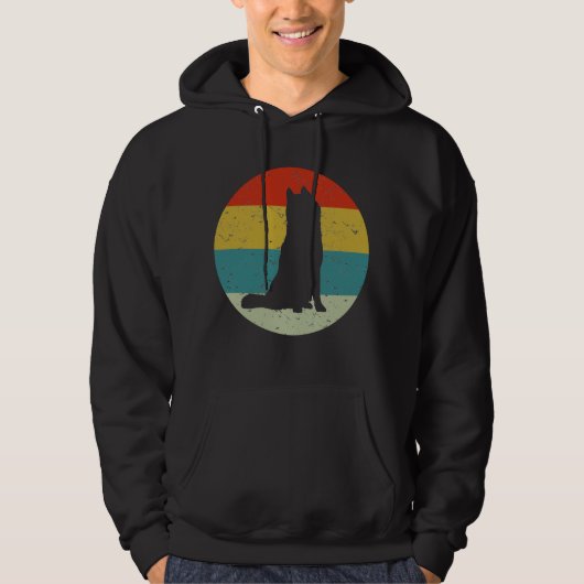 siberische husky hoodie (Voorkant)