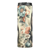  Siberische Husky Illustratie Thermosbeker (Achterkant)