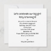 Siberische Husky kaart, Husky kaart, hond verjaard Kaart (Achterkant)