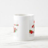 Siberische Husky Kerst met Ornament geschenkdoos Koffiemok (Center)