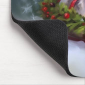 Siberische Husky Kerstmis sneeuw winter Muismat (Hoek)