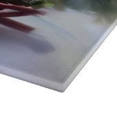 Siberische Husky Kerstsneeuw winter Snijplank (Hoek)