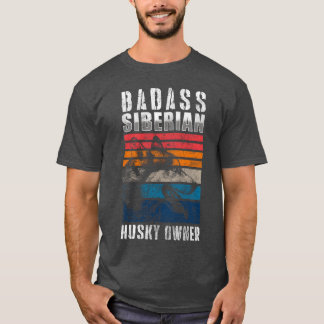 Siberische Husky Meesteres Hond Liefde Pedigree Ho T-shirt
