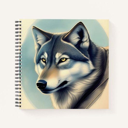 Siberische Husky Notitieboek (Voorkant)