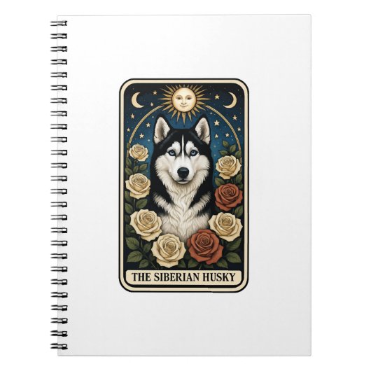 Siberische Husky Notitieboek (Voorkant)
