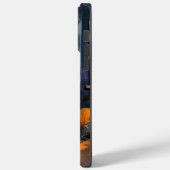 Siberische Husky pompoenen Halloween eng Case-Mate iPhone Case (Achterkant / Links)