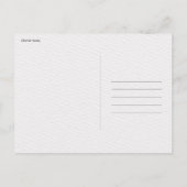 Siberische Husky Postcrossing Briefkaart (Achterkant)