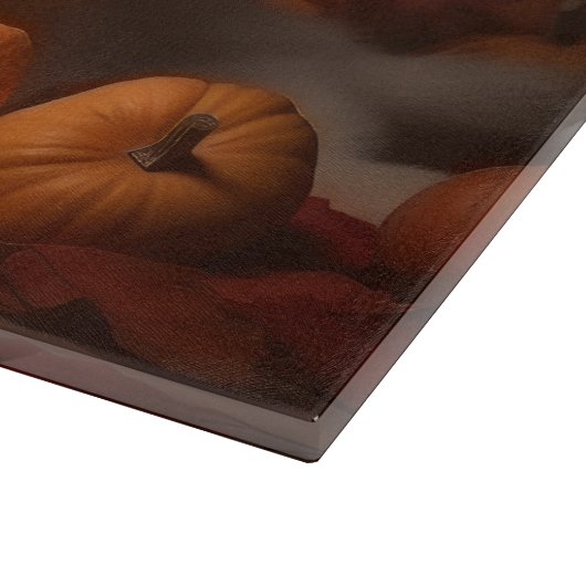 Siberische Husky Puppy Herfst Delight Pompoen Snijplank (Hoek)