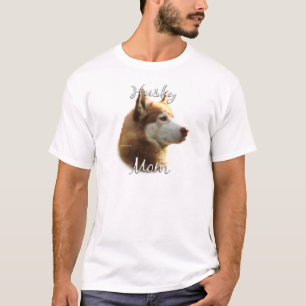 Siberische Husky (rood) Moeder 2 T-shirt
