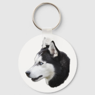 siberische husky sleutelhanger