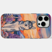 Siberische Husky - Stoere telefoonhoes Case-Mate iPhone Case (Achterkant (horizontaal))