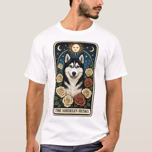 Siberische Husky T-shirt (Voorkant)