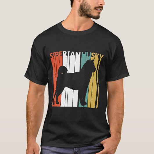 Siberische Husky T-shirt (Voorkant)