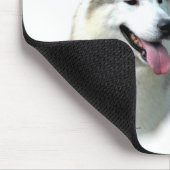 Siberische Husky Trick Mousepad Muismat (Hoek)