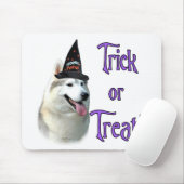 Siberische Husky Trick Mousepad Muismat (Met muis)