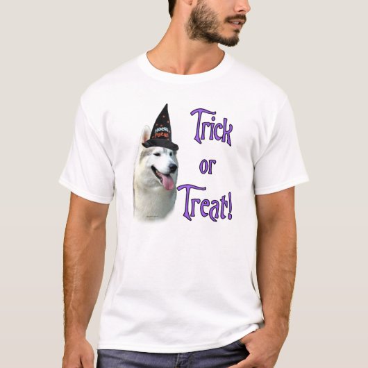 Siberische Husky Trick T-shirt (Voorkant)