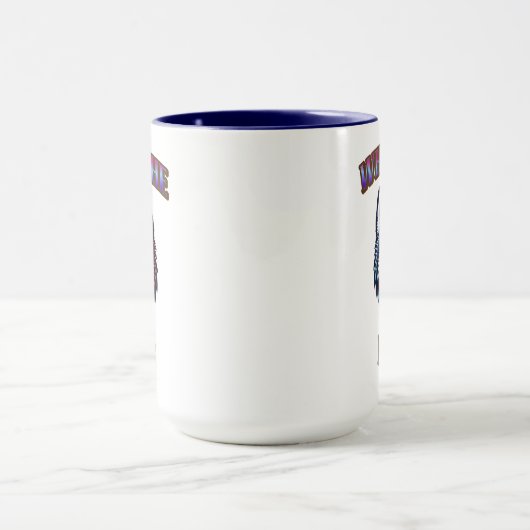 Siberische Husky Wat de Fluff Mok (Midden)