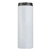 Siberische Husky (zwart en wit) schilderende hond  Thermosbeker (Achterkant)