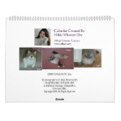 Siberische kat en Kittens kalender 2010 (Achterkant)