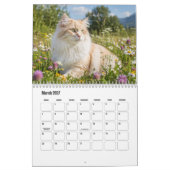 Siberische Kat Kalendar Kalender (Mar 2027)