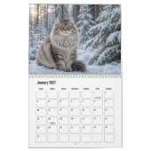 Siberische Kat Kalendar Kalender (Jan 2027)