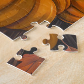 Siberische Kat Oogst Dankdag Legpuzzel (Zijkant)