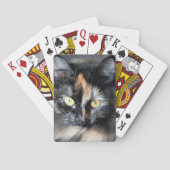 Siberische kat pokerkaarten (Achterkant)