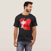 Siberische kat t-shirt (Voorkant volledig)