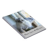 Siberische kattelaptop notitieboek (Rechterzijde)