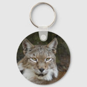 siberische lynx 001 sleutelhanger (Voorkant)
