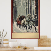 Siberische ontsnapping: Ontdek het ongetemde Rusla Poster (Keuken)