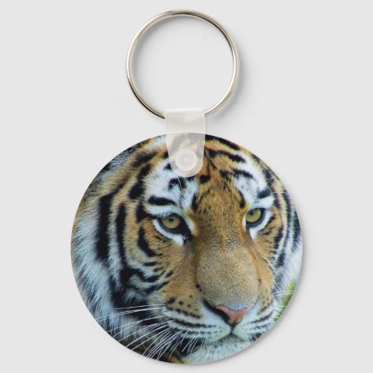 Siberische Tijger, Amur Tijger Sleutelhanger (Voorkant)