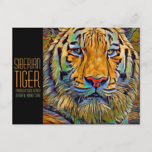 Siberische tijger [Briefkaart] Briefkaart