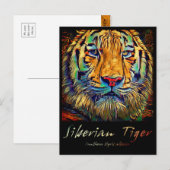 Siberische tijger [Briefkaart] Briefkaart (Voorkant / Achterkant)