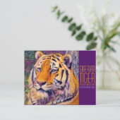 Siberische tijger [Briefkaart] Briefkaart (Staand voorkant)