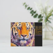 Siberische tijger [Briefkaart] Briefkaart (Staand voorkant)
