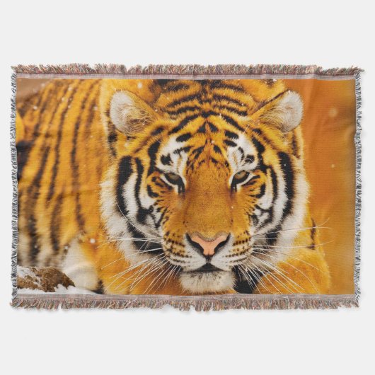 Siberische Tijger Deken (Voorkant)