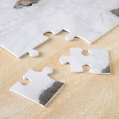 Siberische tijger en Cub Puzzle Legpuzzel (Zijkant)