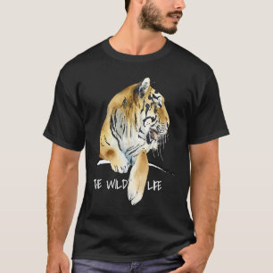 Siberische tijger Het Wilde Leven Dier T-shirt