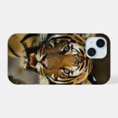 Siberische Tijger iPhone 15 Case (Achterkant horizontaal)