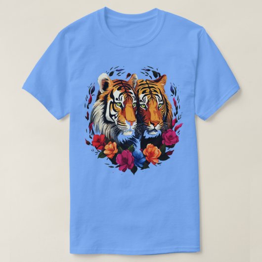 Siberische tijger paar Valentijn T-shirt