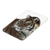 Siberische tijger (Panthera Tigris Altaica) Magneet (Linkerzijde)