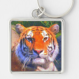 Siberische Tijger Sleutelhanger