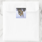 Siberische tijger sticker (Tas)