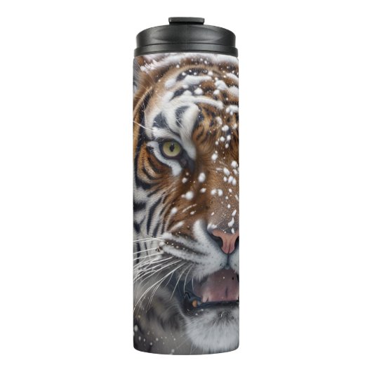 Siberische tijger thermische tumbler thermosbeker (Voorkant)