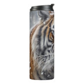 Siberische tijger thermische tumbler thermosbeker (Gedraaid links)